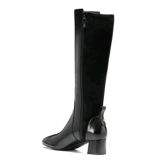COLE HAAN Go-To Boot Women's Size 5/ EU 35 Knee High Boots Black Leather - Picture 3 of 5
